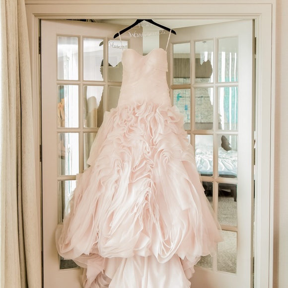 mark zunino pink wedding dress mark zunino wedding dresses